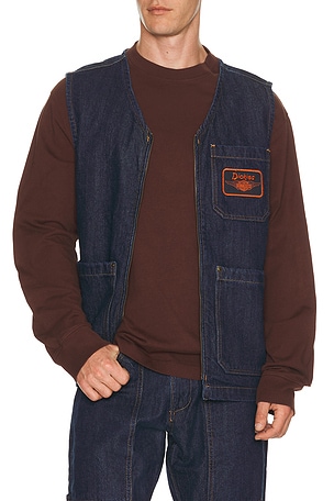 x Harley Davidson Denim Vest Dickies