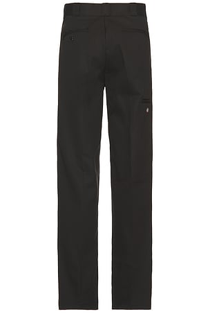Dickies Loose Fit Double Knee Work Pant in Black in Black. Size 34. Also