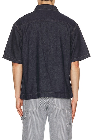 Dickies Denim Shirt in Navy