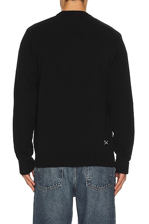 Dark Seas Spanner Sweater in Black. Size XL/1X. Also