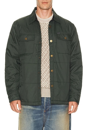 Machinist Nylon Shirt Jacket Dark Seas
