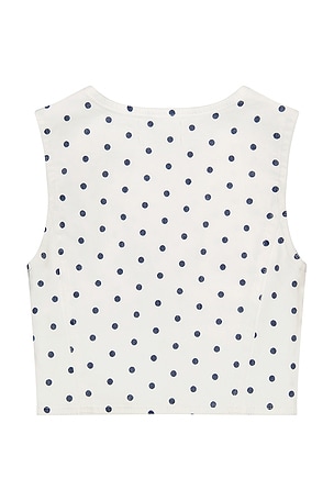 DL1961 Zizi Toddler Vest in White