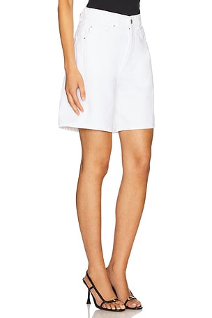 DL1961 Taylor High Rise Short in White