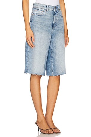 DL1961 Lucila High Rise Short in Blue