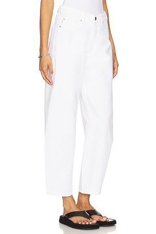 DL1961 Miro High Rise Barrel Jeans in White