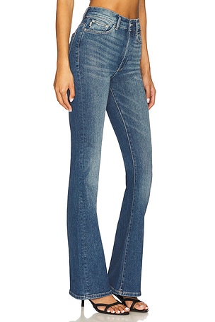 DL1961 Bridget High Rise Bootcut Instasculpt™ Jeans in Blue. Size 34. Also