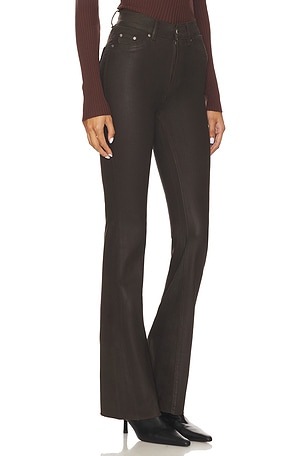 DL1961 Bridget High Rise Bootcut Jeans in Chocolate. Size 34. Also