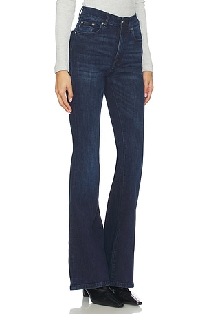DL1961 High Rise Bridget Bootcut Jeans in Blue. Size 34. Also