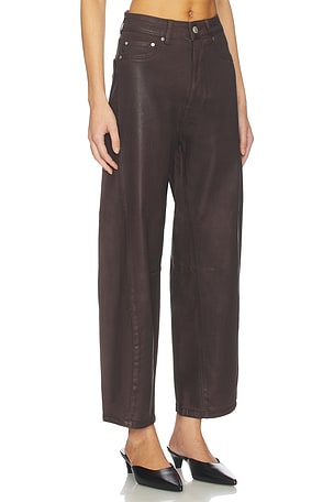 DL1961 Miro High Rise Barrel Jeans in Chocolate