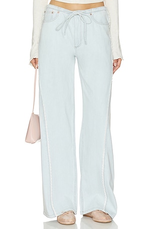 Aura Sienna Low Slung Relaxed Wide Leg Jeans DL1961