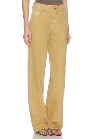 DL1961 Kaylen Soft Surve High Rise 32 Jeans in Tan