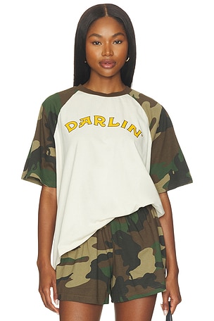 Old Skool Raglan Tee Darlin