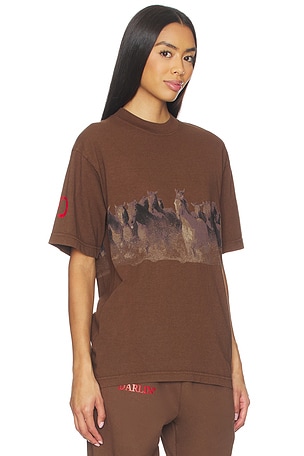Darlin Wild Horse Tee in Brown