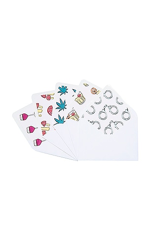 Dear Annabelle Vices Notecard Set in White