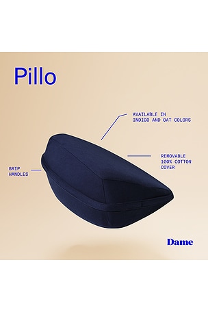 Dame Pillo Pillow in Indigo