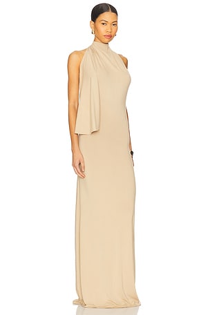 Diana Milkanova Studio Maia Dress in Beige