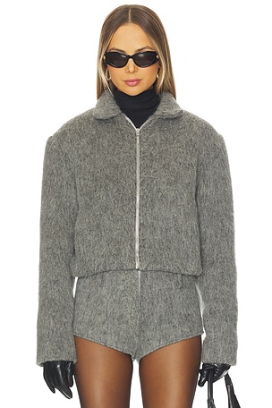 Fuzzy Jacket Diana Milkanova Studio