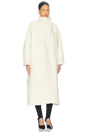 Diana Milkanova Studio Mia Coat in Ivory