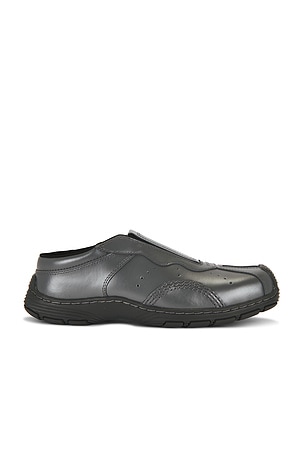 Satin Finish Leather Aurix Mule Dr. Martens