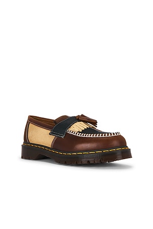 Dr. Martens Adrian Pwrk Tassel Loafer in Brown. Size Mens 10 / Womens 11. Also