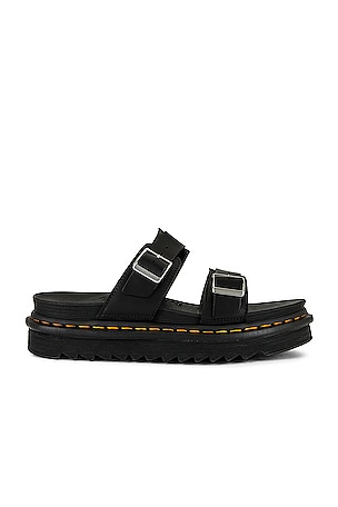 Dr. Martens Myles Sandal in Black REVOLVE