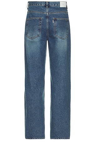 Dunst Low Rise Wide Jeans in Blue