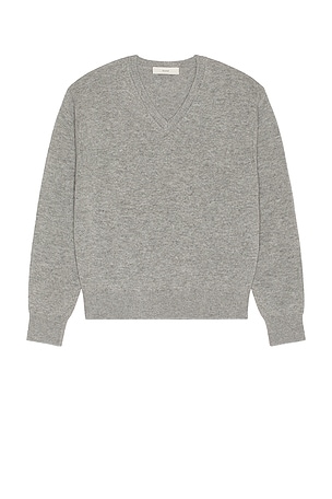Cashmere V-Neck Sweater Dunst