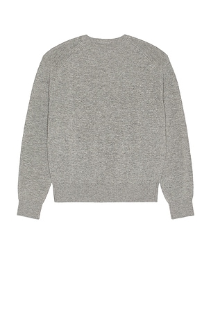 Dunst Cashmere V-Neck Sweater in Grey