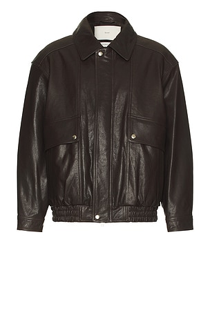 Oversized Vintage Leather Blouson Dunst