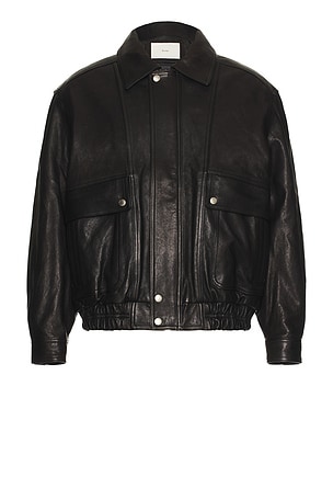 Oversized Vintage Leather Blouson Dunst