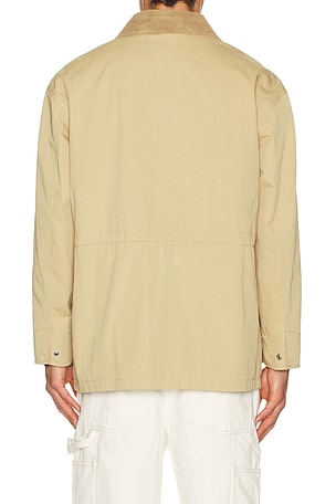 Dunst Chore Work Jacket in Beige. Size XL. Also