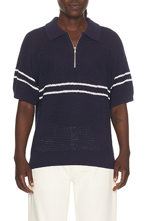 Half Zip Polo Dunst