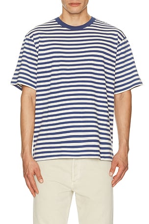 Unisex Striped Tee Shirt Dunst