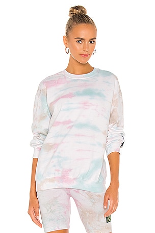 DANZY Tie Dye Collection Sweatshirt in Pastel Palette REVOLVE