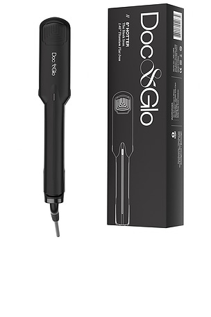 Large 8 Hotter: The Sleek Iron 1.45" Titanium Plates Doc & Glo