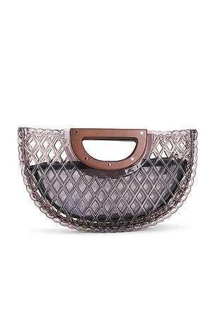 Dolce Vita Solandra Jelly Fan Bag in Taupe