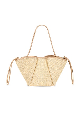 Dolce Vita Maro Raffia Tote Bag in Neutral