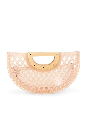 Dolce Vita Solandra Jelly Fan Bag in Pink