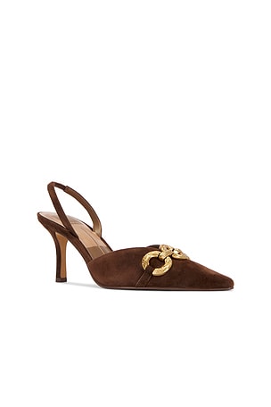 Dolce Vita Haylee Sling Back Heel in Brown