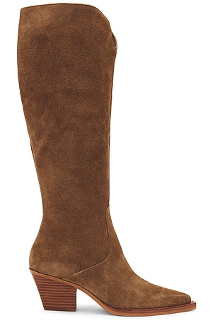 Frye Ray Seam Tall Boot in Cognac REVOLVE