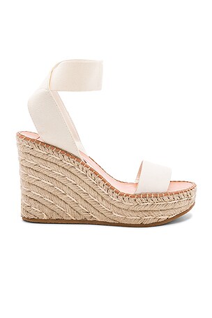 Dolce Vita Pavlin Wedge in Off White REVOLVE