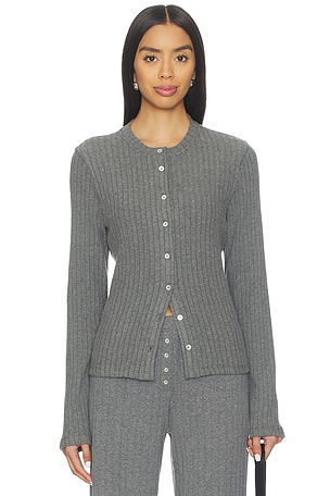 The Sweater Rib Cardi DONNI.