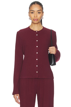 The Sweater Rib Cardi DONNI.