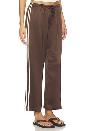 The Silk Stripe Crop Pant DONNI.