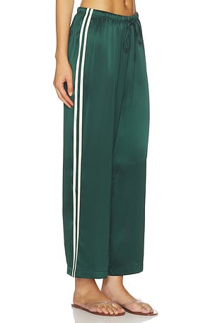The Silk Stripe Crop Pant DONNI.