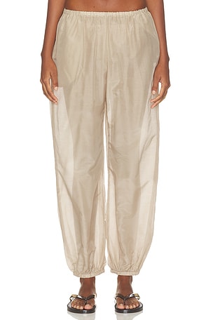 The Silk Cotton Sheer Balloon Pant DONNI.