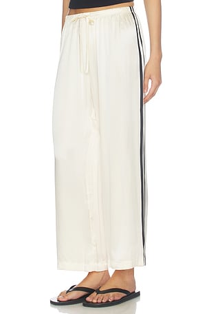 PANTALON CROPPED THE SILK STRIPE CROP PANT DONNI.
