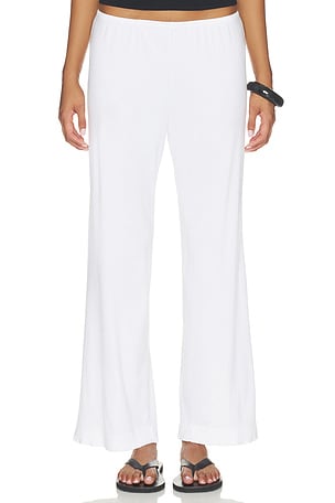The Baby Rib Scallop Simple Pant DONNI.