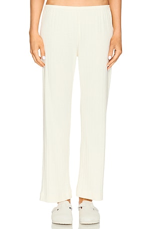 Pointelle Simple Cropped Pant DONNI.