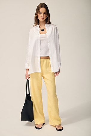 The Linen Simple Pant DONNI.